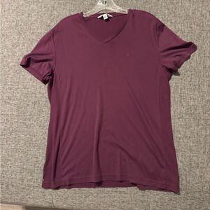 Calvin Klein Red Relaxed Short Sleeve T-Shirt